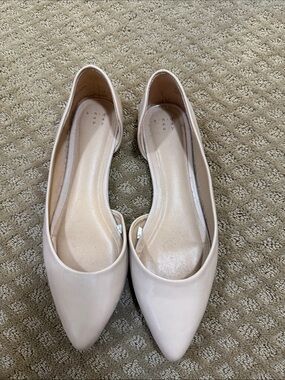 a new day Blush Pointed Toe Flats